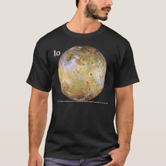 T-shirts A lua Io de Jupiter