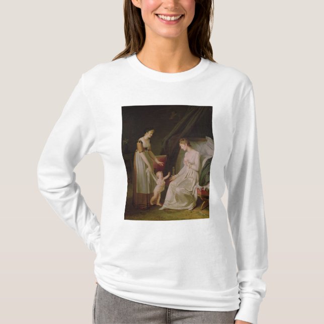 T-shirts A mãe amamentando (Frente)