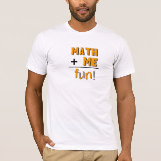 T-shirts A matemática mais mim é divertimento