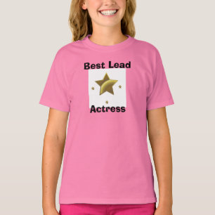 T-shirts A melhor atriz da ligação