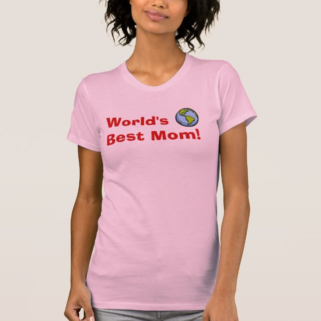T-shirts a melhor mamã do mundo (Frente)