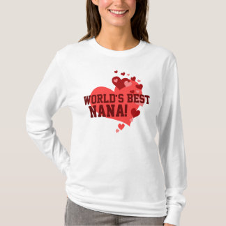 T-shirts A melhor Nana do mundo
