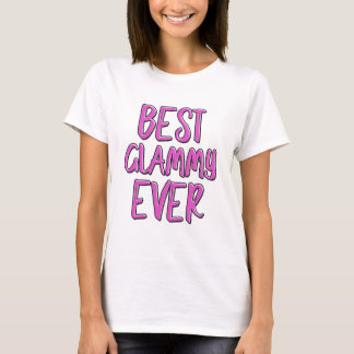 T-shirts A melhor nunca avó glammy