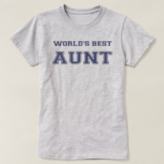 T-shirts A melhor tia do mundo