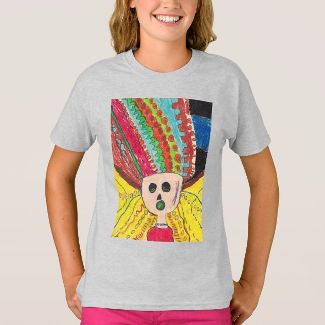 T-shirts A MENINA de Leia aka Girls Rock! (Frente)