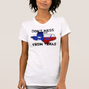 T-shirts A menina de Texas