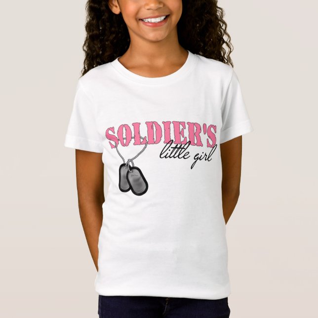 T-shirts A menina do soldado (Frente)