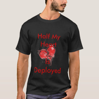 T-shirts A metade do meu coração, é distribuída