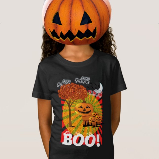 T-SHIRTS A MINHA CABEÇA DE PUMPKIN TÚNICA (Criador carregado)