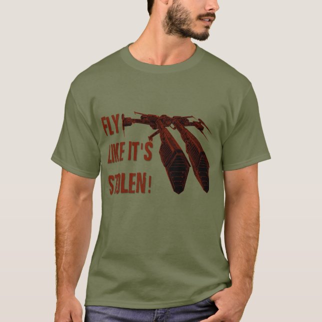 T-shirts A mosca como ele roubou! (Frente)