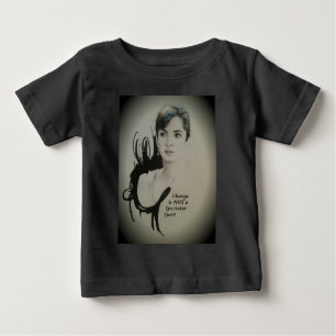 T-shirts A mudança não é um espectador Impressão de arte de