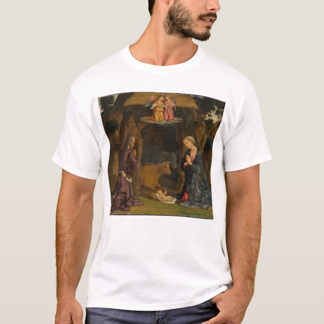 T-shirts A natividade, 1480s (Frente)