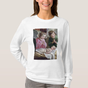 T-shirts A natividade, do altar de Buxtehude, 1400-10