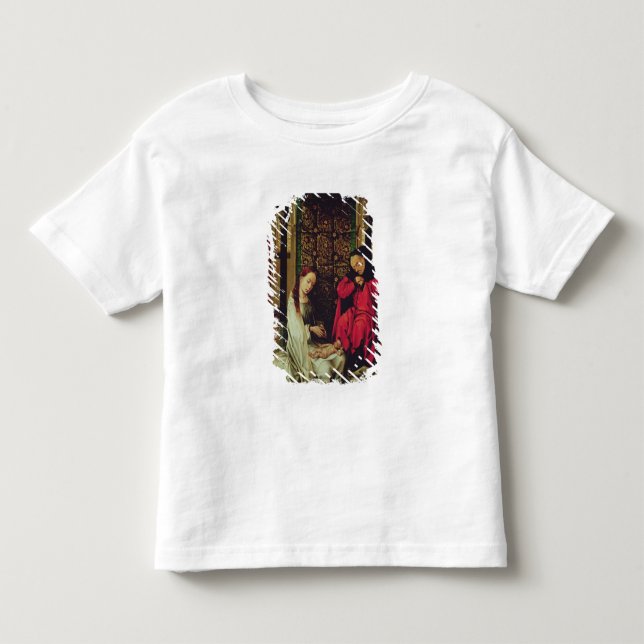 T-shirts A natividade, esquerda de um triptych, c.1496 (Frente)