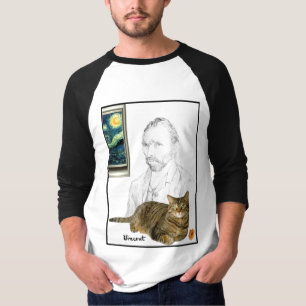 T-shirts "A noite estrelado" evoca o espírito