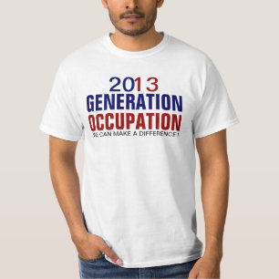 T-SHIRTS A OCUPAÇÃO DA GERNERAÇÃO PODEMOS FAZER UMA DIFEREN