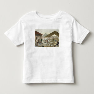 T-shirts A oficina da carpintaria em Kupang, Timor, chapeia