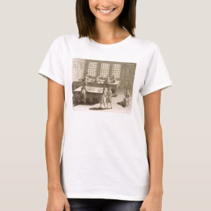 T-shirts A oficina de um alfaiate, 'do Sc do DES de