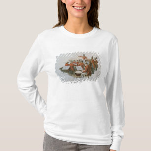 T-shirts A orquestra de Johann Strauss em uma bola da corte