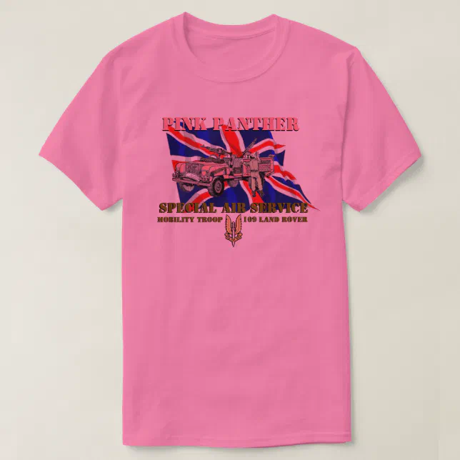 T-SHIRTS A PANTERA COR-DE-ROSA Zazzle Portugal - Main Image