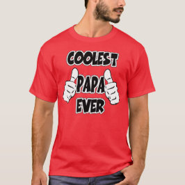 T-shirts A papá a mais fresca nunca