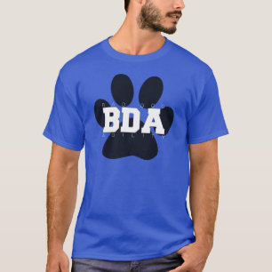 T-shirts A pata grande, cães impertinentes de I <3 suporta