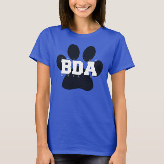 T-shirts A pata grande, cães impertinentes de I <3 suporta