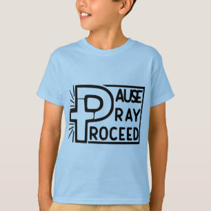T-shirts A PAUSA A PRAY então CONTINUA