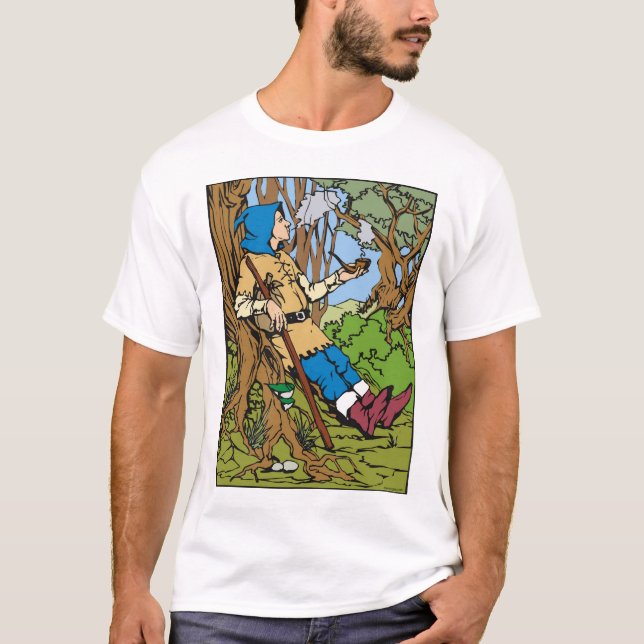 T-shirts A pausa do viajante (Frente)
