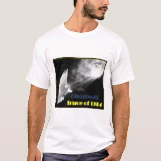 T-shirts A paz vem entre as nuvens de guerra de 1914
