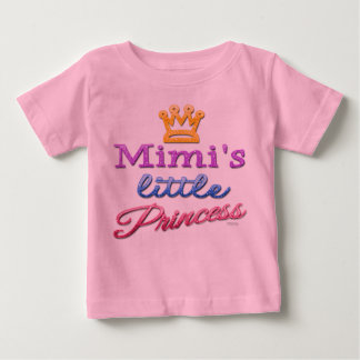 T-shirts A Pequena Princesa Bebê Toddler da Mimi
