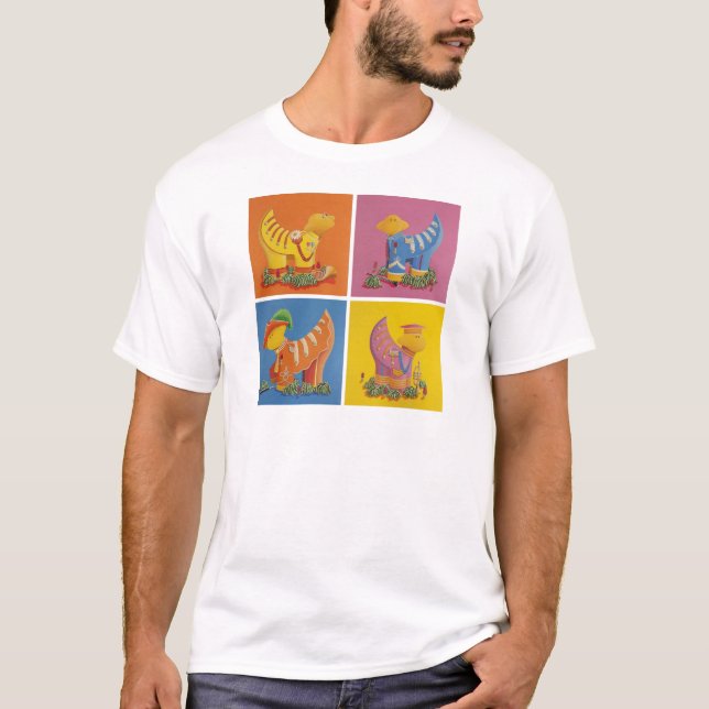 T-shirts A pimenta de Beatles Sgt (Frente)