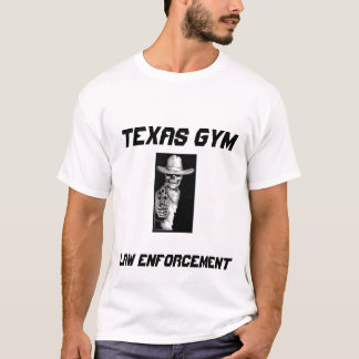 T-SHIRTS A POLÍCIA DO GYM DE TEXAS VAI ADIANTE E FUNCIONA