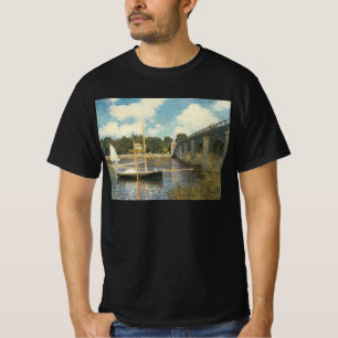 T-shirts A Ponte da Rodovia em Argenteuil por Claude Monet