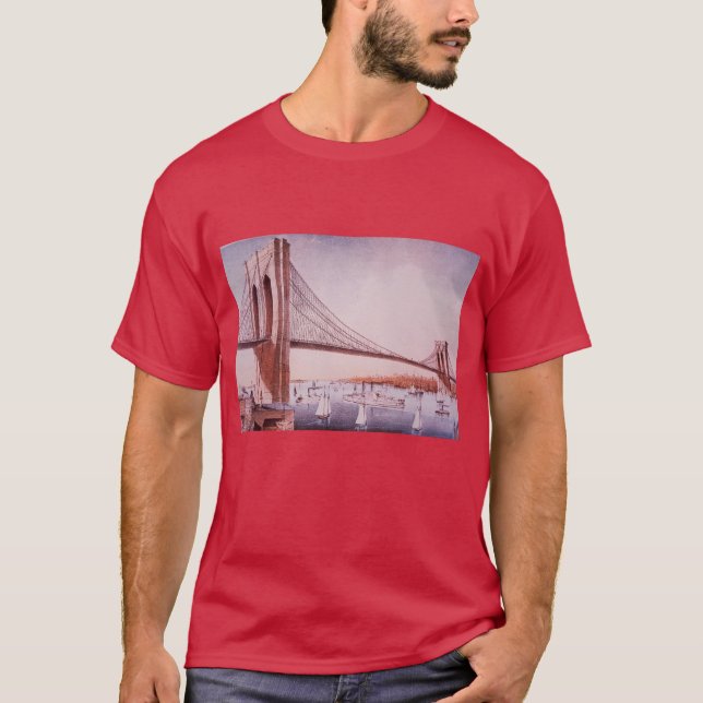 T-shirts A ponte de Brooklyn (Frente)