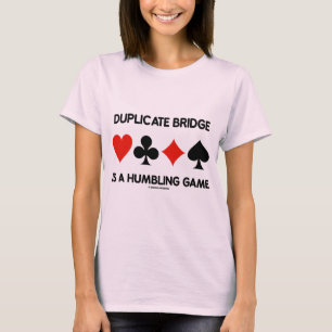 T-shirts A Ponte Duplicada É Um Jogo Humilhante (Traços De
