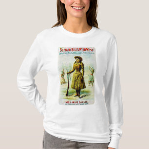 T-shirts A Poster Wild West de Buffalo Bill Annie Oakley
