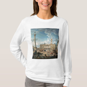 T-shirts A praça Santa Maria Maggiore, 1752