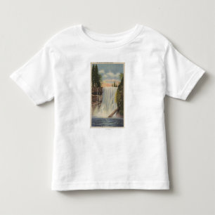 T-shirts A prata cai na angra de prata, opinião de Oregon