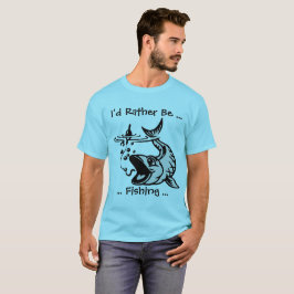 T-shirts A preferencialmente esteja pescando
