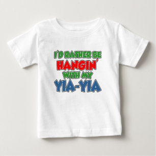 T-shirts A preferencialmente seja com Yia-Yia