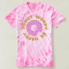 T-shirts A preocupação da rosquinha esteja feliz