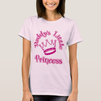 T-shirts A princesa pequena do pai