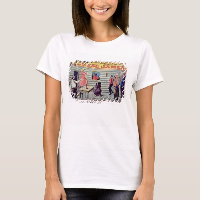 T-shirts "A Prisão Não É Construída Que Vai Segurar Jesse J (Frente)