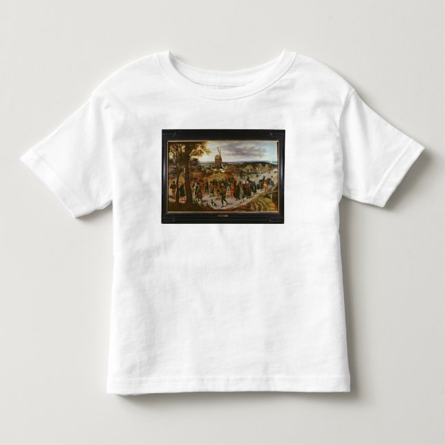 T-shirts A procissão de casamento (Frente)