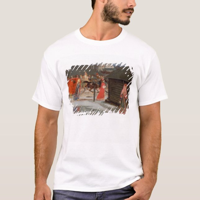 T-shirts A procissão de casamento (Frente)