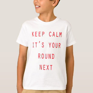 T-shirts a próxima rodada