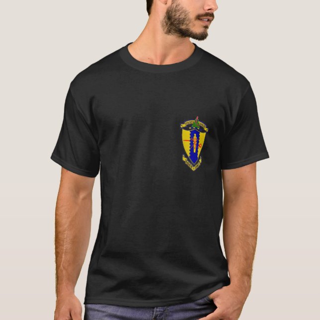 T-shirts A quarta cavalaria crest (Frente)
