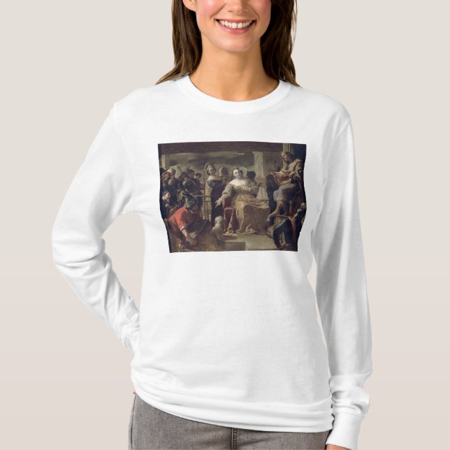 T-shirts A rainha de Sheba antes de Solomon (Frente)