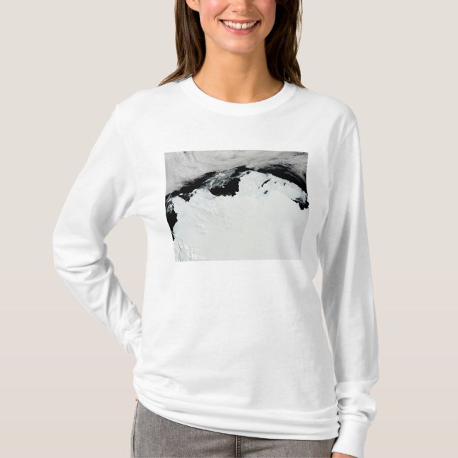 T-shirts A Rainha Mary Costa da Antártica (Frente)